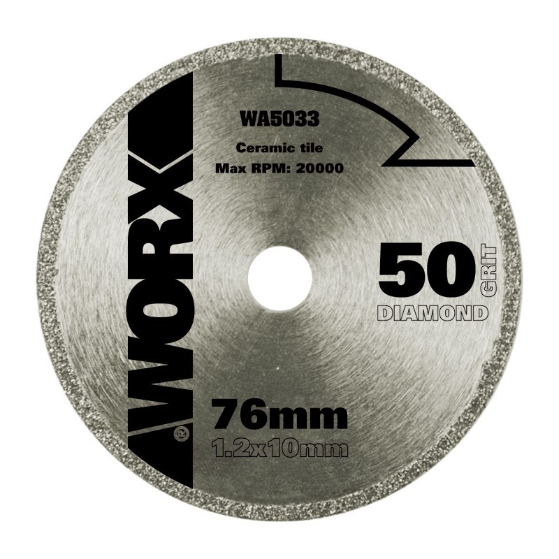 Disco de diamante 76mm WORX WX424 WORX WA5033