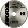 Disco de diamante 76mm WORX WX424 WORX WA5033