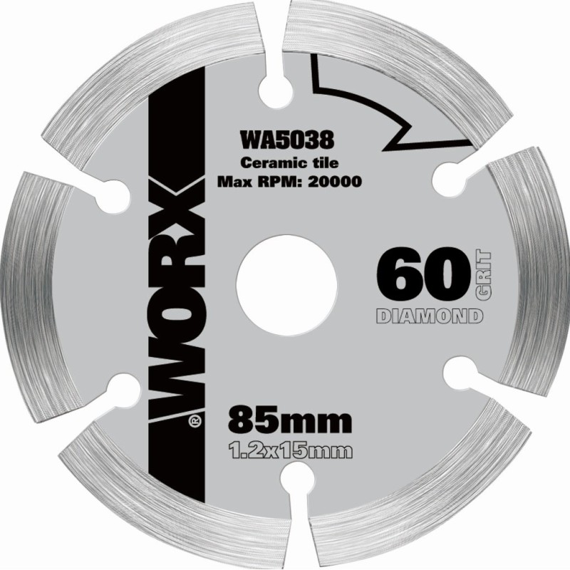 Disco diamante saw 85mm WORX WA5038