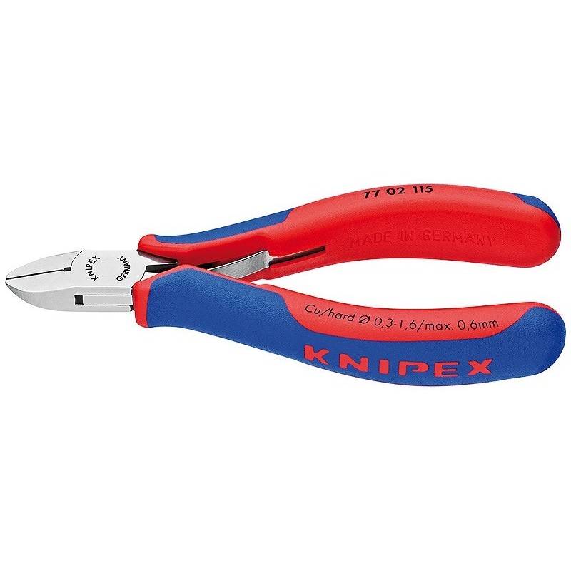 Alicate de corte Diagonal de 115mm KNIPEX 77 02 115