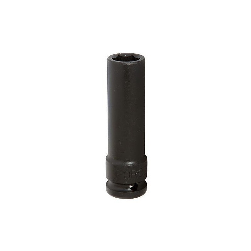 Vaso hexagonal 1/2 de impacto largo 27mm FORCE TOOLS 4458527