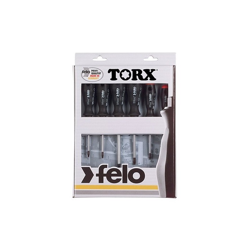 Destornilladores torx bicomponente de 6uds FELO 50896147