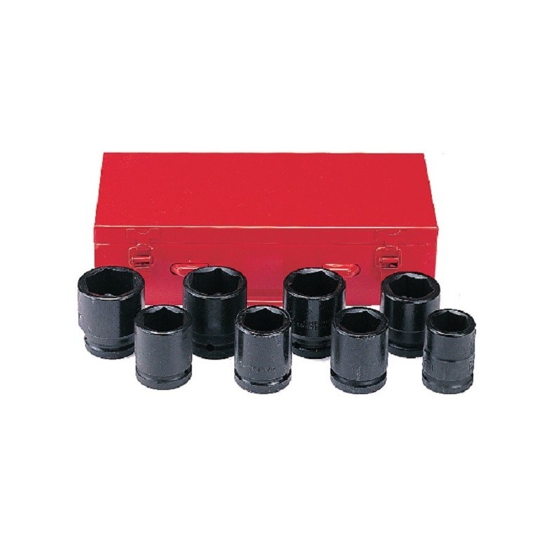 Juego de 8 vasos impacto 3/4 Sae FORCE TOOLS 6081S