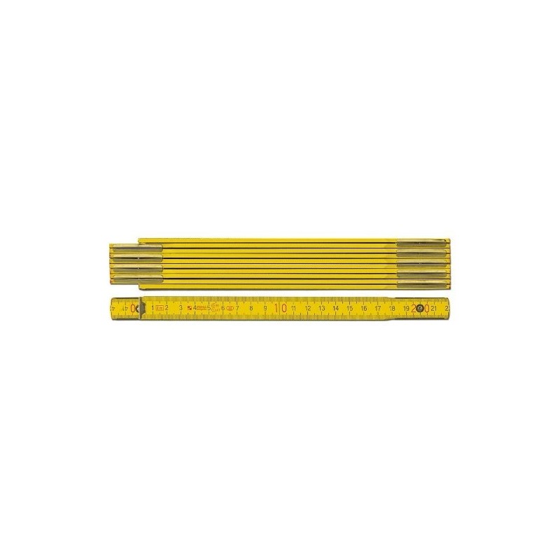 Metro Plegable de Carpintero Amarillo de 2M STABILA 16043