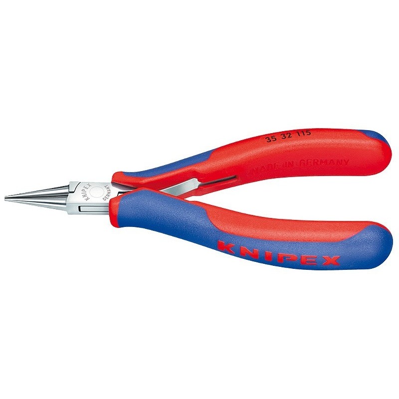 Alicate para electrónica de punta Redonda de 115mm KNIPEX 35 32 115