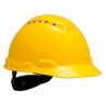 Casco H700 con Ventilacion Amarillo y Arnes de Ruleta TEMFLEX 7000104209