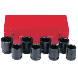 Juego de 8 vasos impacto 3/4 Sae FORCE TOOLS 6081S