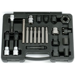 Juego de vasos para poleas de alternador 22uds FORCE TOOLS 922G3