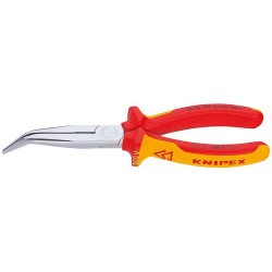 Alicate de Boca de cigüeña curva de 200mm 1000V KNIPEX 26 26 200