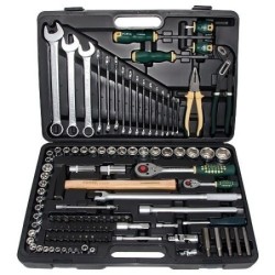 Juego de herramientas de 110uds metrico FORCE TOOLS 41101