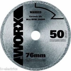 Disco de diamante 76mm WORX WX424 WORX WA5033