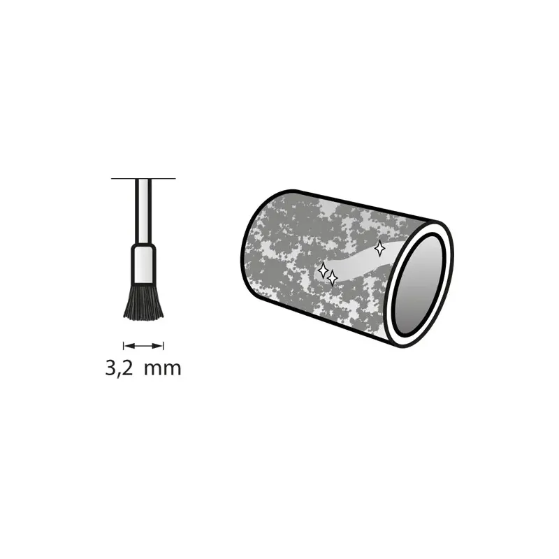 Cepillo de Cerdas 3.2mm 405 Mp x3 DREMEL 26150405JA