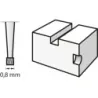 Fresa para Grabar 0.8mm 108 Mp x3 DREMEL 26150108JA