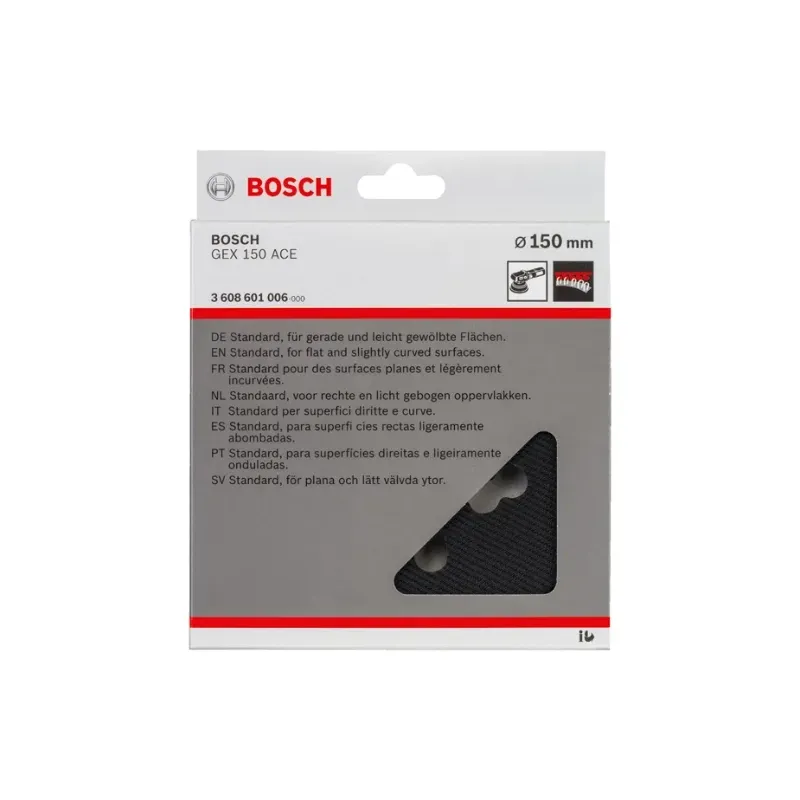 Plato lijador medio GEx 150 BOSCH 3608601006