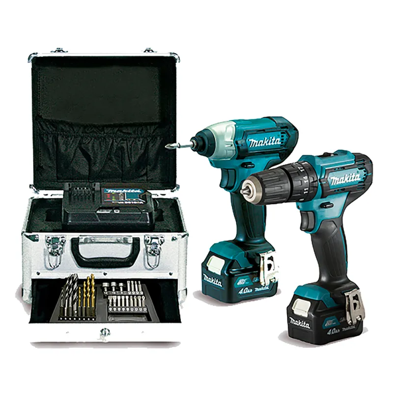 Combo Taladro y atornillador Hp333D+Td110D 12v Max MAKITA CLx228SMx1