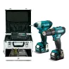 Combo Taladro y atornillador Hp333D+Td110D 12v Max MAKITA CLx228SMx1