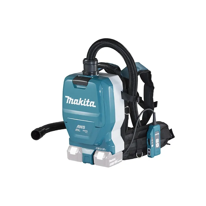 Aspirador de Mochila Bl 18Vx2 Lxt Aws con Selector MAKITA DVC265ZxU